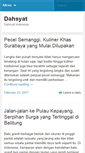 Mobile Screenshot of dahsyat.net
